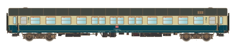 L.S. Models LS46190AC - H0 - Liegewagen Bctm 257, DB AG, Ep. V - AC